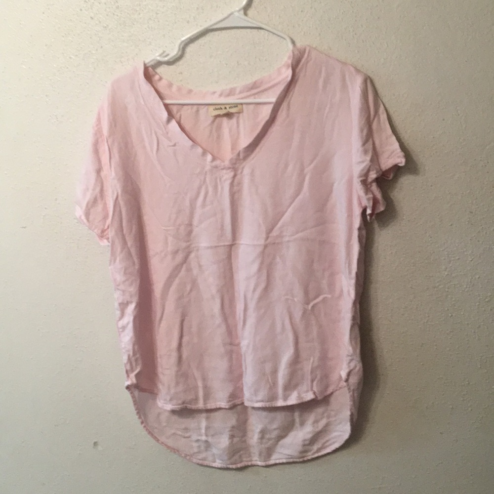 Cloth and Stone high low shirt Anthropology